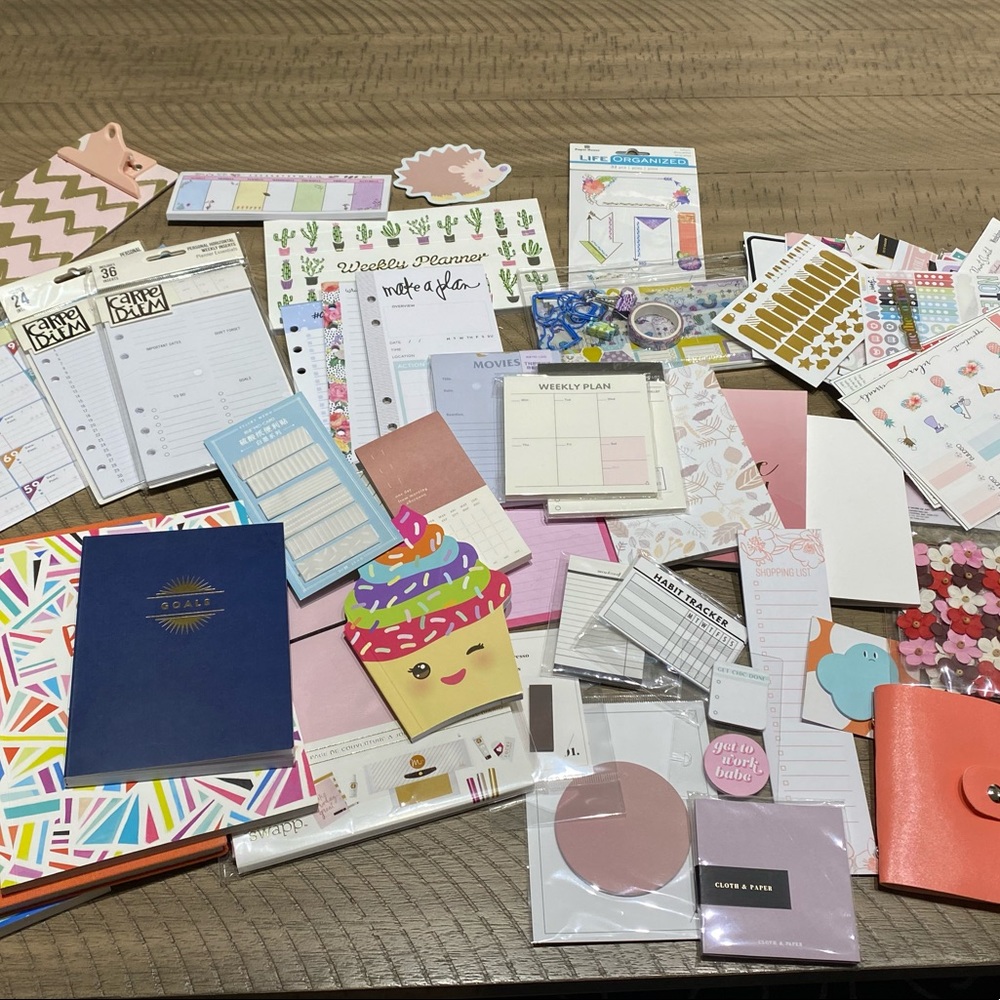 Bundle of Planner Supplies
